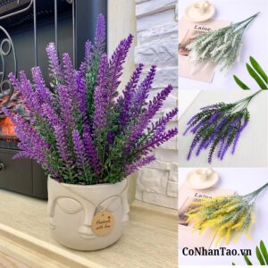 Chất liệu hoa oải hương nhựa cao cấp