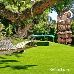 Ứng dụng thực tế của Cỏ nhân tạo sân vườn HNC 24