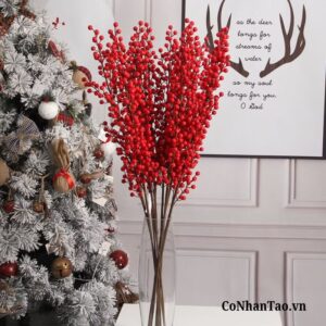 Gợi ý cách cắm Cành Đào Đông Đỏ đẹp