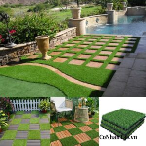 Ứng dụng của cỏ vỉ lót sàn trong trang trí không gian