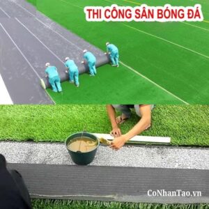 Quy trình thi công sân cỏ nhân tạo đạt chuẩn